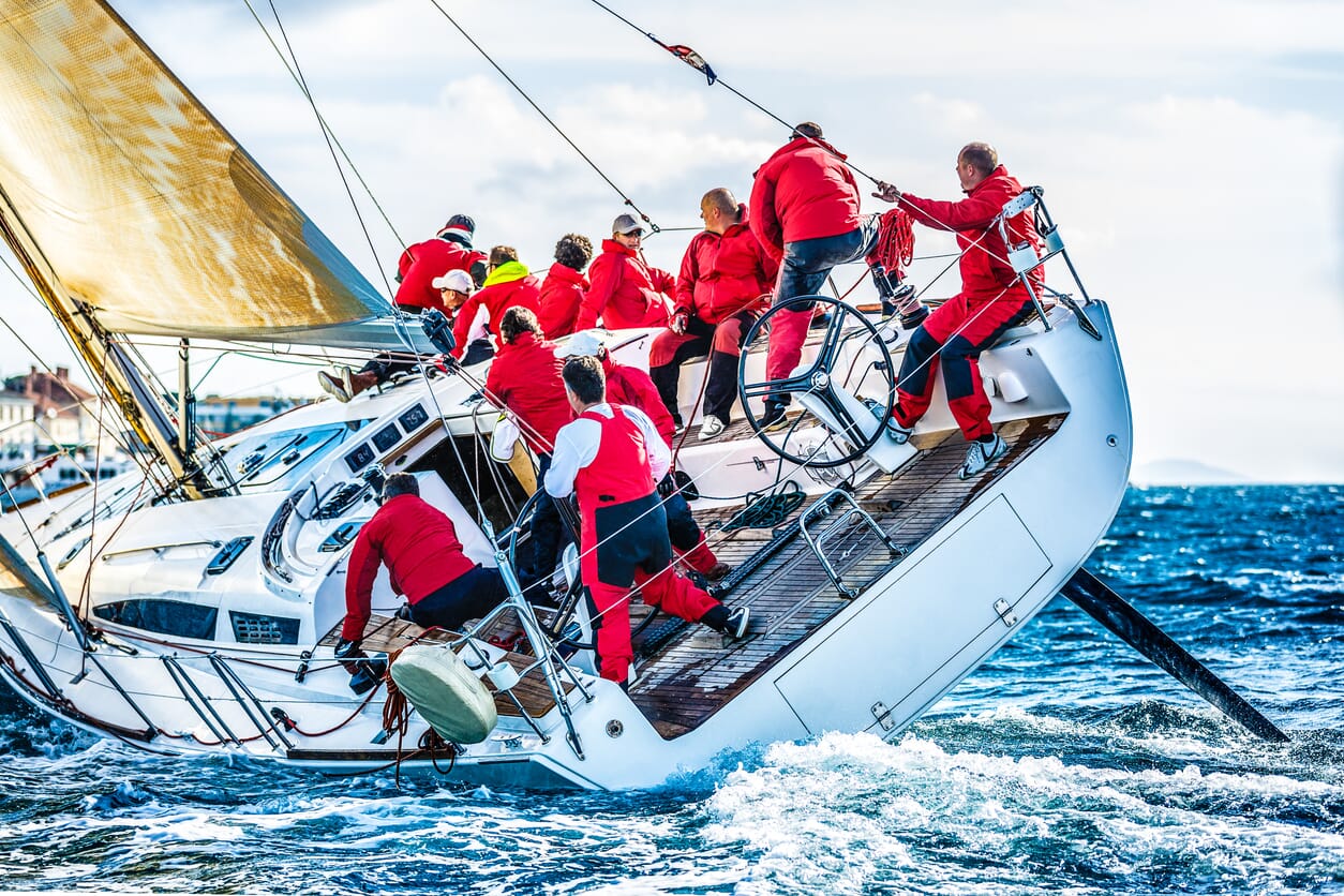 sailing team management app spond