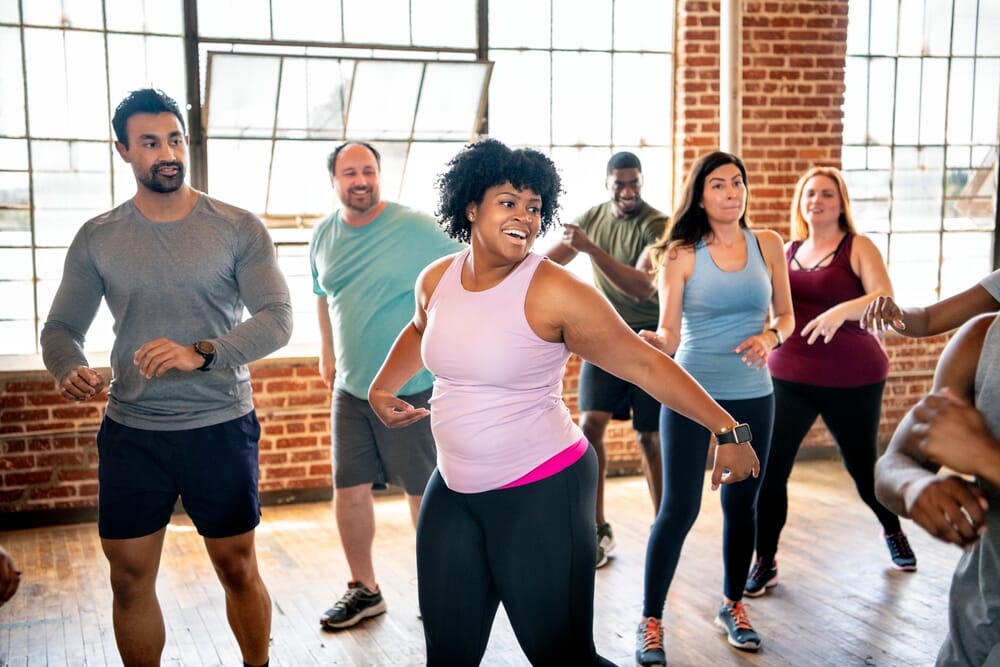 Personal trainer scheduling sessions on ClubRight platform.