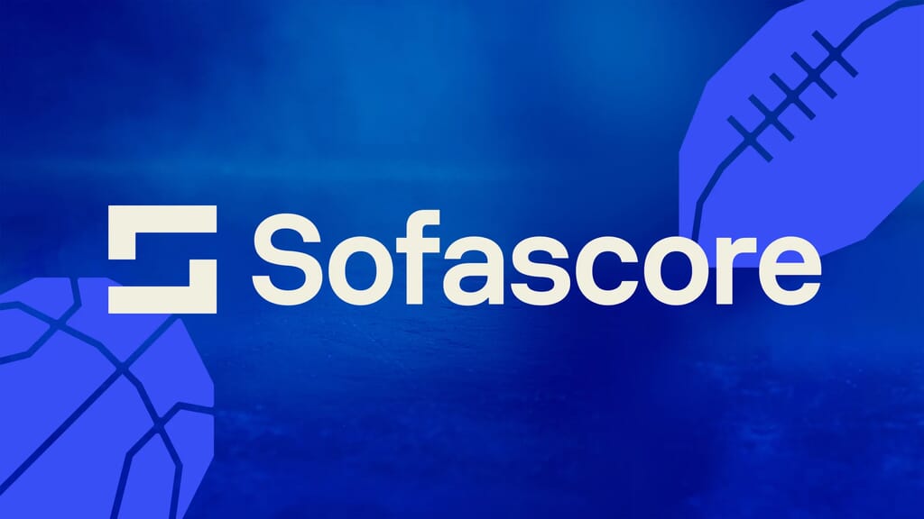 SofaScore logo highlighting an app with live scores and advanced match analytics.