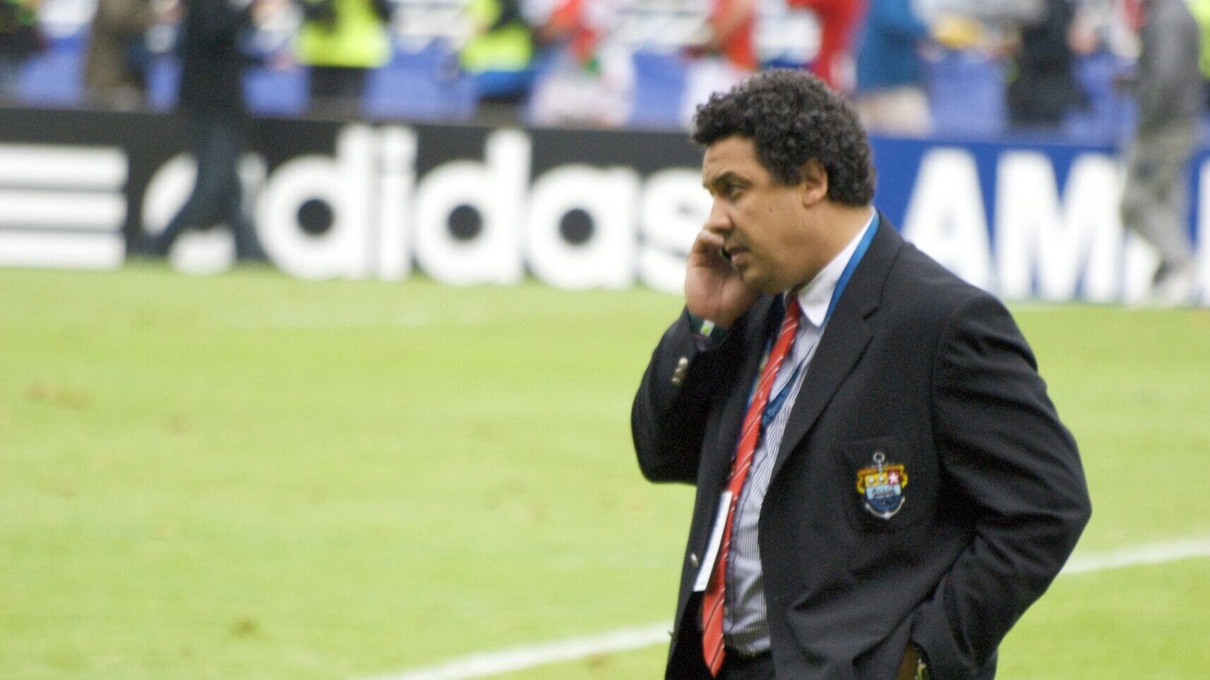 French rugby legend Serge Blanco, scorer of one of the greatest tries in rugby union against Australia in 1987.