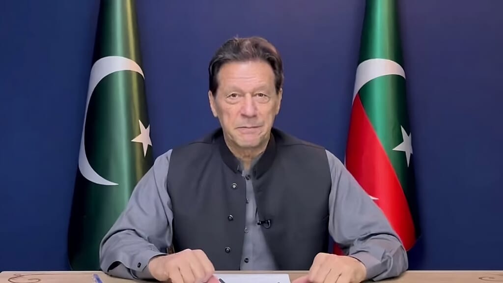 Imran Khan, Pakistan’s World Cup-winning all-rounder and cricket icon.