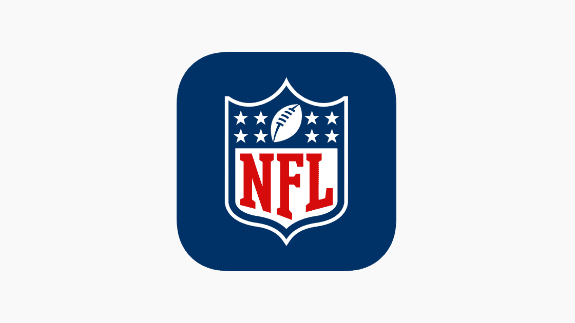 Official NFL App logo, representing one of the best free football apps for live scores, updates, and exclusive NFL content.