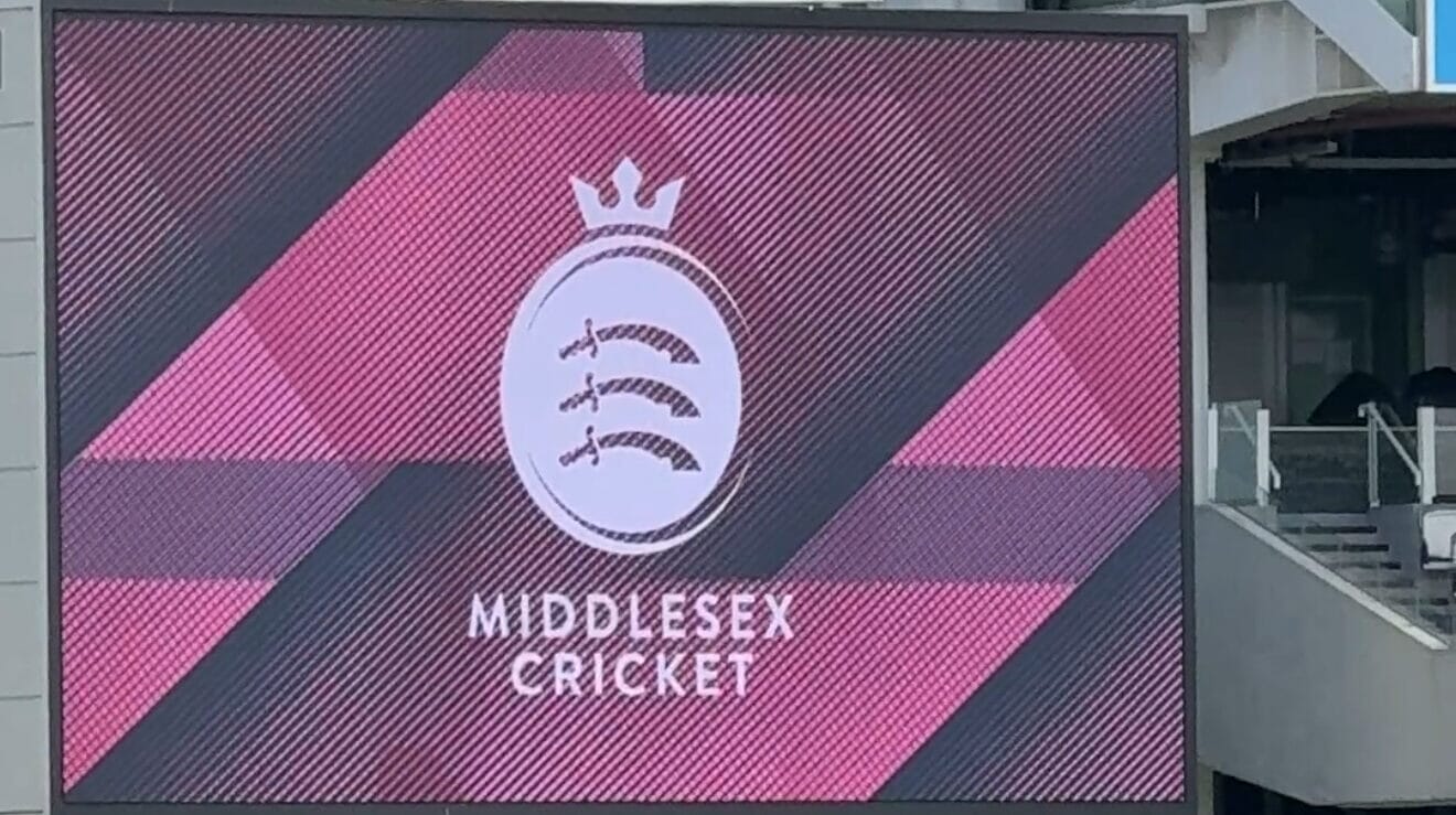 Lord’s big screens show Middlesex Disability First XI match supported by Spond