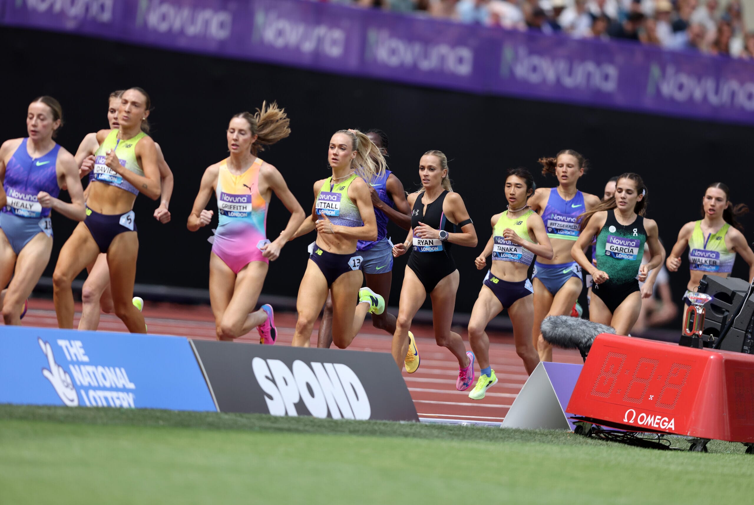 Novuna London Athletics Meet crowd at London Stadium